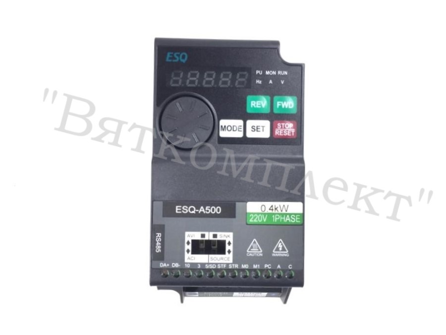 Частотный преобразователь для  пароконвектомата ESQ-A500-021-0.4K 0.4кВт 200-240В  для ПКА 6,10 (Запрограммированный)